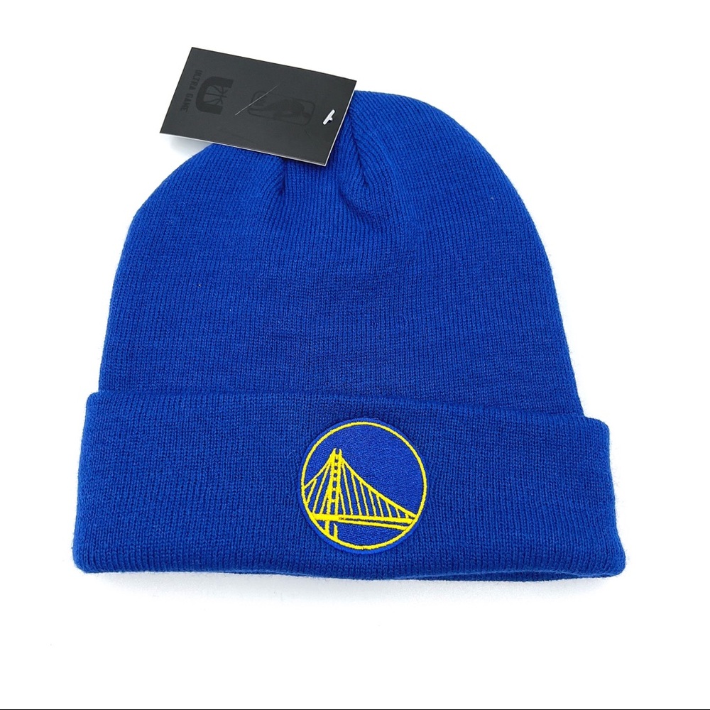 New Unisex NBA Ultra Game Golden State Warriors Winter Knit Cap Beanie Hat Sz OS - Picture 1 of 5